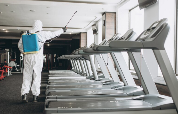 Expert hygiene and cleaning services for gyms in Ventura