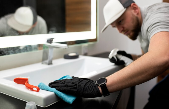 Professional restroom sanitizing service for businesses in Ventura, CA