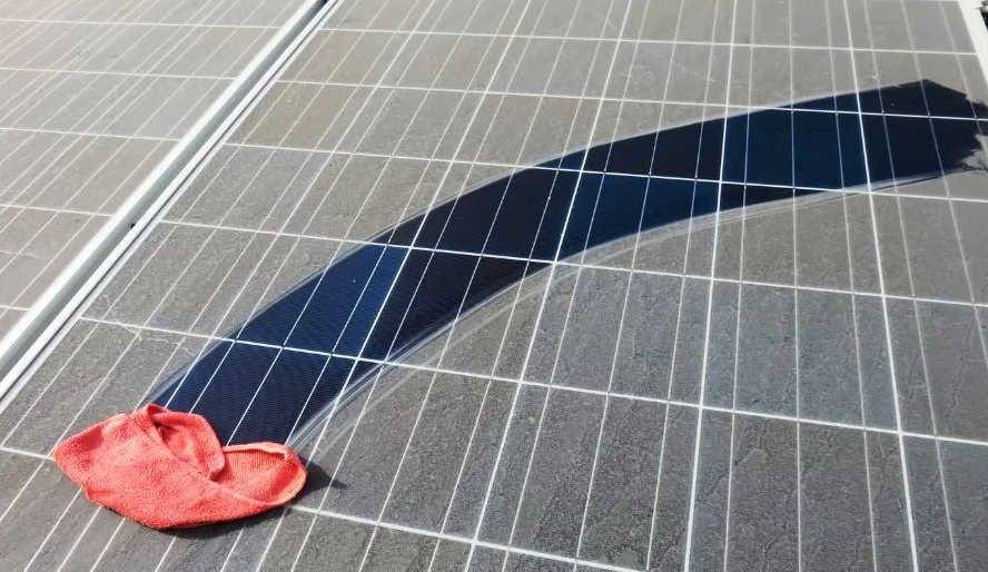 Solar Panel Cleaning Results in Ventura